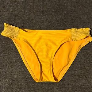 Used Shade & Shore bikini bottoms. Color is goldenrod. Great condition.